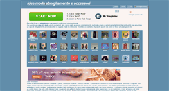 Desktop Screenshot of abbigliamento.artistiperhobby.it