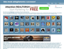 Tablet Screenshot of abbigliamento.artistiperhobby.it
